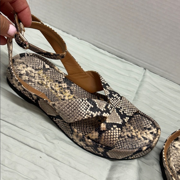 Kate Spade Snakeskin Sandals - Picture 2 of 5